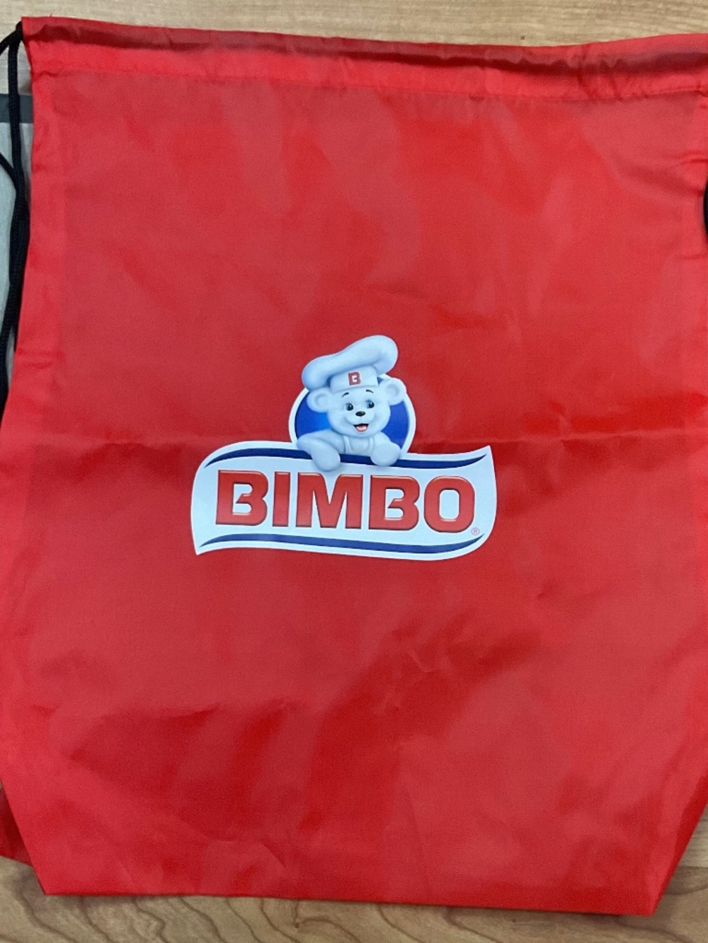 BIMBO RED Drawstring Backpack